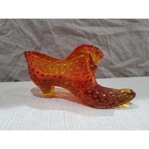 Vintage Fenton Glass Slipper